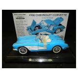 1958 1/12 GearBox Mint Series Corvette Blue 1958 1/12 GearBox Mint Series Corvette Blue