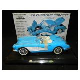 1958 1/12 GearBox Mint Series Corvette Blue