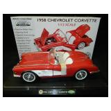 1958 1/12 GearBox Mint Series Corvette red