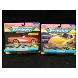 2 Sets of Micro Macine Corvette Collections