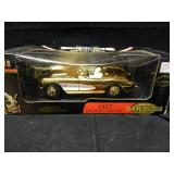 1/18 scale Yat Ming 24k Gold 57 Corvette