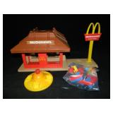 Vintage Playskool Mc Donalds Set