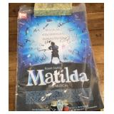 22x14" Matilda, the musical autographed poster