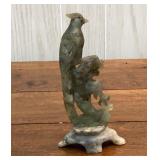 6" Chinese Jade Bird Figure
