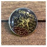 Vintage Iron Maiden Pin