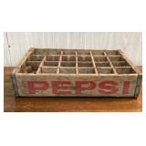 Vintage DePere,Wis wood Pepsi crate