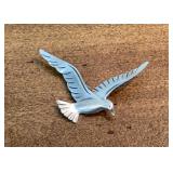 Beau Sterling Silver Bird Brooch