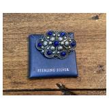 Vintage Sterling Silver Brooch