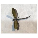 2.5" Sterling Silver Dragonfly pin