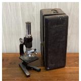 Vintage Laboron Microscope and case