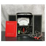 Triplett voltage meter model 630 in carrying case