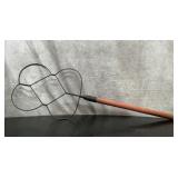 Antique rug beater 28 inches