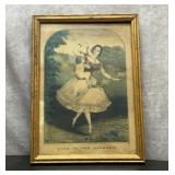 Love in the lightest framed art