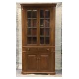 BENBOW VTG CORNER CABINET