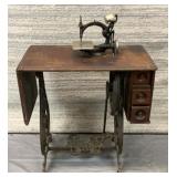 Antique Wilcox & Gibbs Chain Stitch Sewing Machine