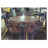 VTG Henkle-Harris Dining Table /Chairs