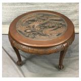 Mid Century highly carved Chinese coffee table