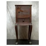Antique clawfoot smoking stand