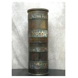 Antique Japanese enamel umbrella stand