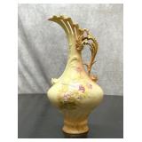 Antique AUSTRIAN EWER Robert Hanke porcelain 12''