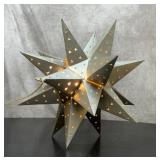 Moravian  star hanging light 19 inches