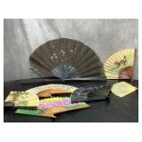 Antique ladies fans