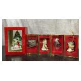 Lenox & Fitz and Floyd ornaments
