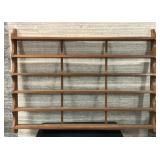 Large 56 x 40 x 5' hanging knickknack shelf
