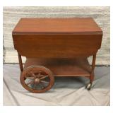 Vintage Henkel-Harris Wild Cherry Tea Cart