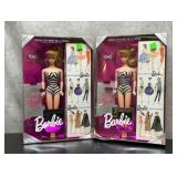 2 1959 reproduction, Barbie dolls, sealed in box