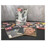 7 1960's LIFE MAGAZINES