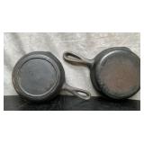 2 cast-iron skillets. #3
