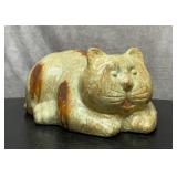 Large POTTERY CAT HEAVY