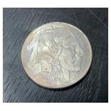 .999 Find silver Indian head coin one troy ounce
