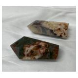 Crazy lace agate Tower, moss, agate Tower crystals