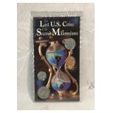 The last US COINS OF THE 2ND MILLENNIUM