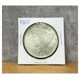 1922 silver peace dollar