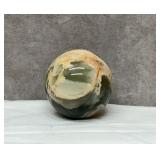 Green Onyx marble sphere 2.5
