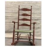 VTG rocking chair webbed seat