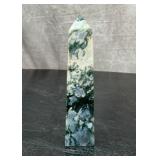 Moss agate Tower, Crystal 8