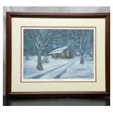 Evelyn Smith print natures basket 377/550 signed