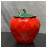 VTG strawberry cookie jar 9