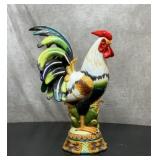 Lg ceramic rooster 18
