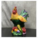 Rooster cookie jar 12