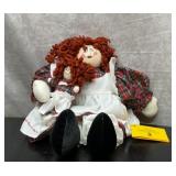 The gourdy collection raggedy Ann type dolls