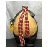 2ft Tall Plastic Bear with Scarf
