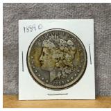 1889-O MORGAN SILVER DOLLAR