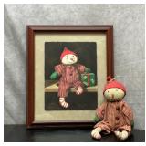 Dempsey Essick waiting for Christmas print