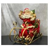 Santa and his sleigh decor