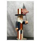 Uncle Sam wood sculpture 15